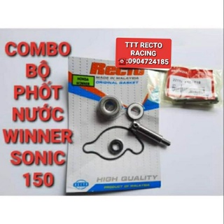 Bộ phốt bơm nước winner/sonic 150/cbr150r phốt + cốt bơm-trục bơm thailan