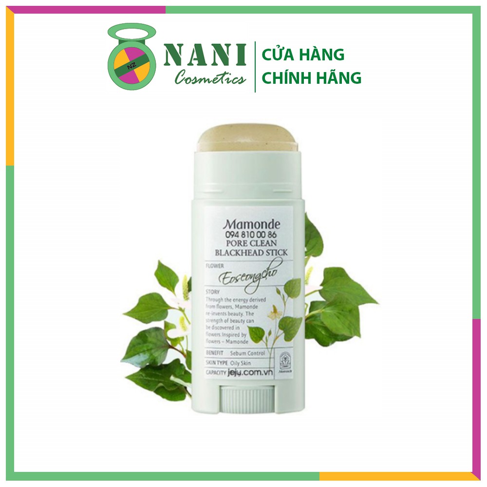 Thanh lăn đánh bay mụn đầu đen Mamonde Pore Clea Blackhead | BigBuy360 - bigbuy360.vn