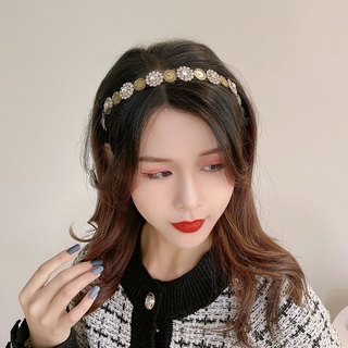 Băng Đô, Bờm Tóc Họa Tiết Tròn Cực Sang