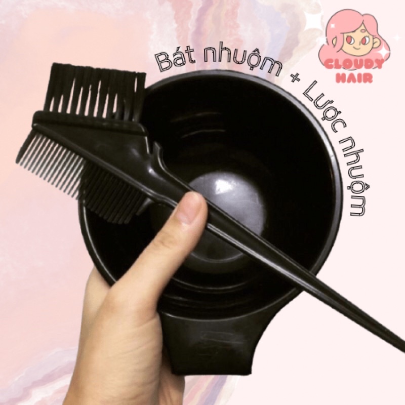 COMBO Bát nhuộm và lược nhuộm tóc