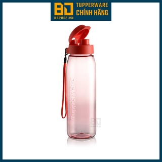 Bình nước Tupperware Lohas Flask 750ml - Bình nước nhựa có dây đeo, đẹp trong suốt, đủ màu
