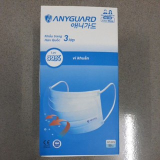 Khẩu trang người lớn Anyguard hộp 50 cái