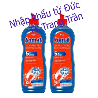 Combo 2 chai nước rửa ly - bát làm bóng somat 750ml - đức