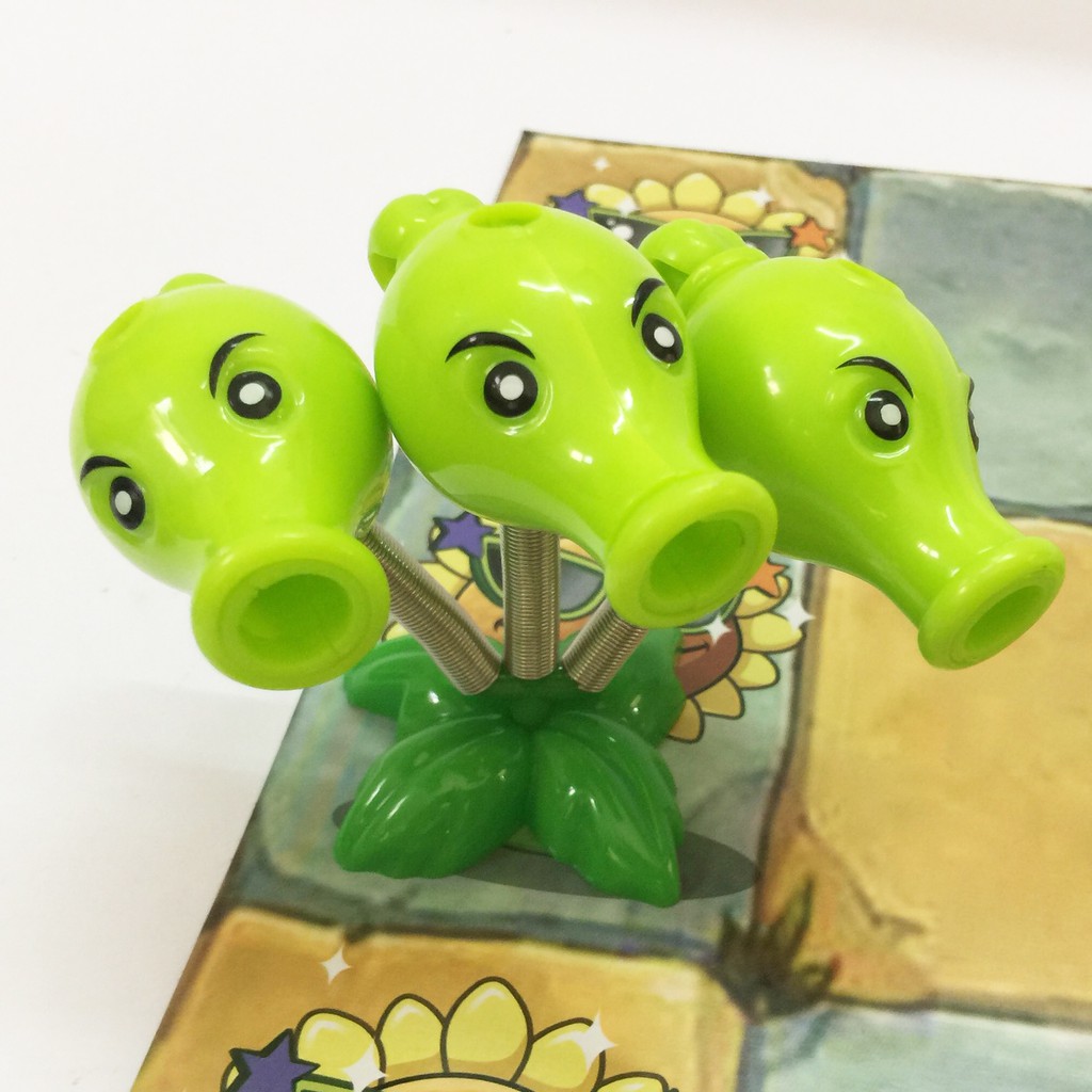 BỘ ĐỒ CHƠI HOA QUẢ NỔI GIẬN ĐẠI CHIẾN PLANTS VS ZOMBIES CHƠI ĐỘI NHÓM VUI NHỘN (HỘP XANH LÁ 167)