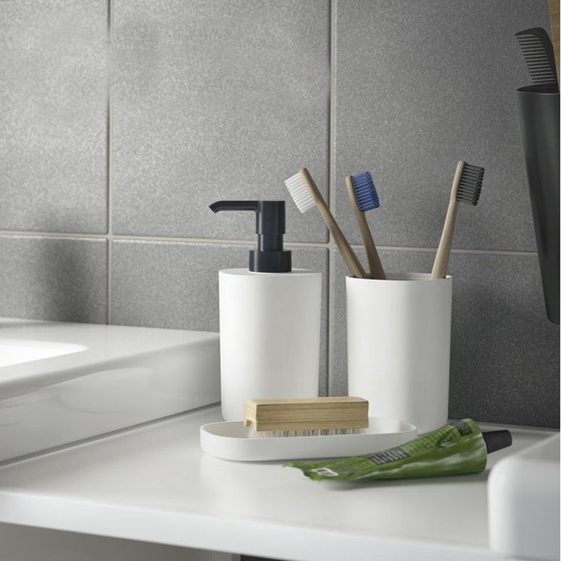 IKEA Bộ 3 phụ kiện nhà tắm Storavan IKEA