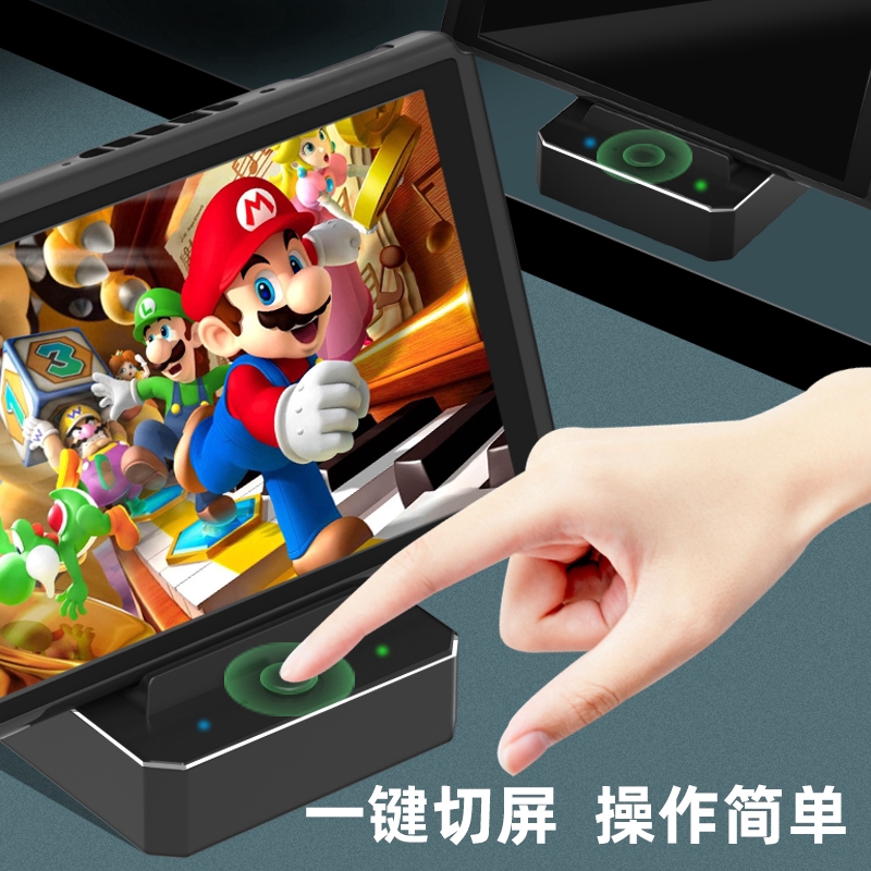 Dành cho Nintendo Switch Video Dock Dock HDMI Video Converter Mini Dock USBThree. zero Data Port TV Video Converter Cổng HDMI Video