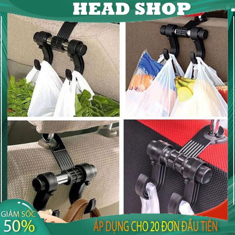 Móc Treo Đồ Ô Tô gài Sau Ghế xe hơi kiêm giá đỡ điện thoại MT2 HEADSHOP