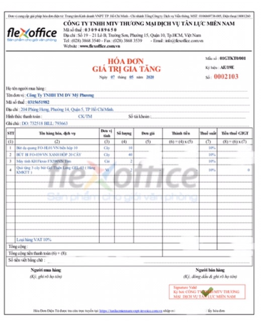 Bút bi Flexoffice FO-039