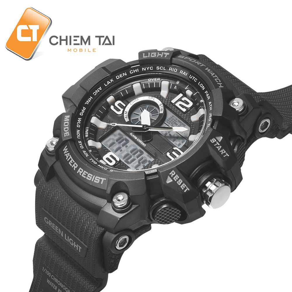 Đồng hồ thể thao nam nữ TwentySeventeen W008Q | BigBuy360 - bigbuy360.vn