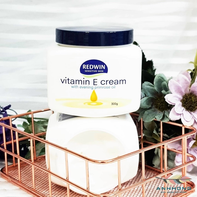 Kem Dưỡng Redwin Vitamin E Cream, Vitamin E Úc Dưỡng Ẩm, Dưỡng Trắng Da Mặt Và Body Chính Hãng