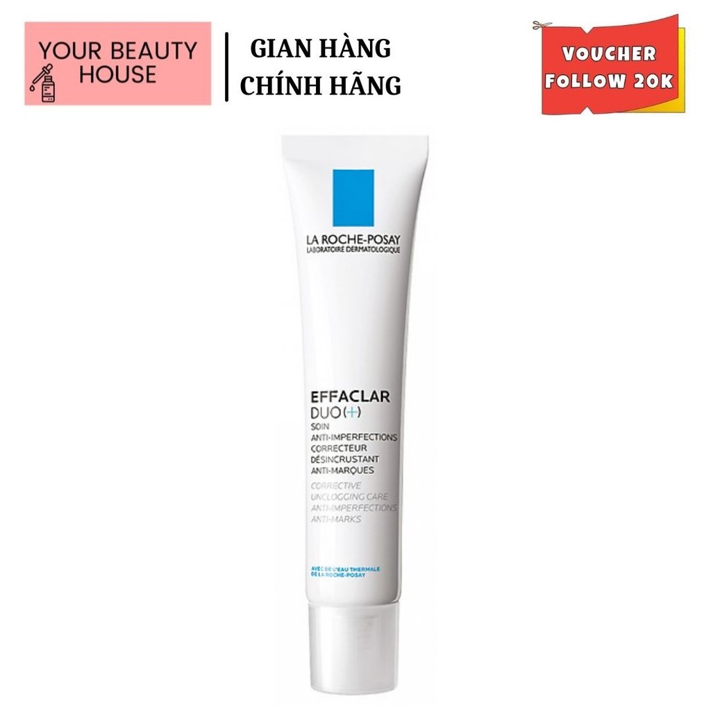 Kem Mụn La Roche Posay Effaclar Duo+