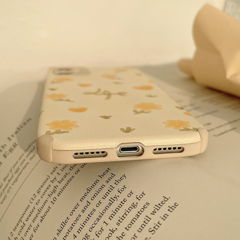 Bao Da Nắp Gập Họa Tiết Tranh Sơn Dầu Cho Iphone 11 Pro Max X Xr Xs Max 7 8 Plus Se 2020 12 Pro Max 12 Mini