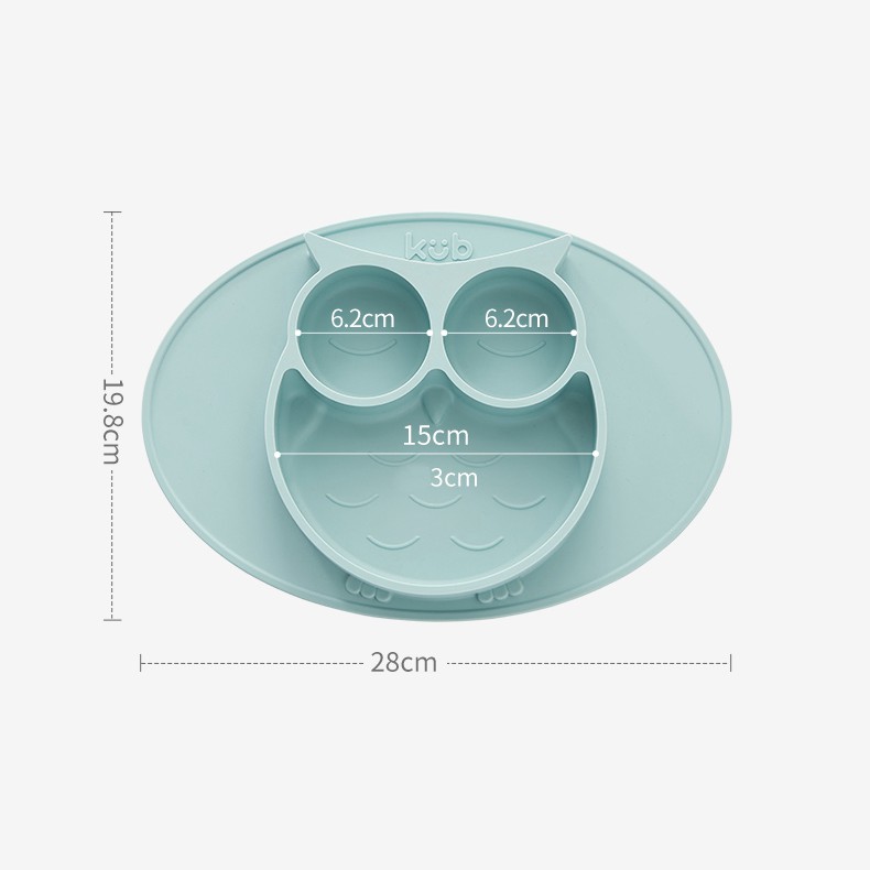 Khay ăn dặm silicon chất lượng cao KUB