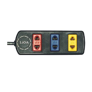 Ổ cắm Lioa 3 lỗ 2 chấu - Hàng chính hãng