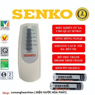 Remote điều khiển từ xa quạt Senko