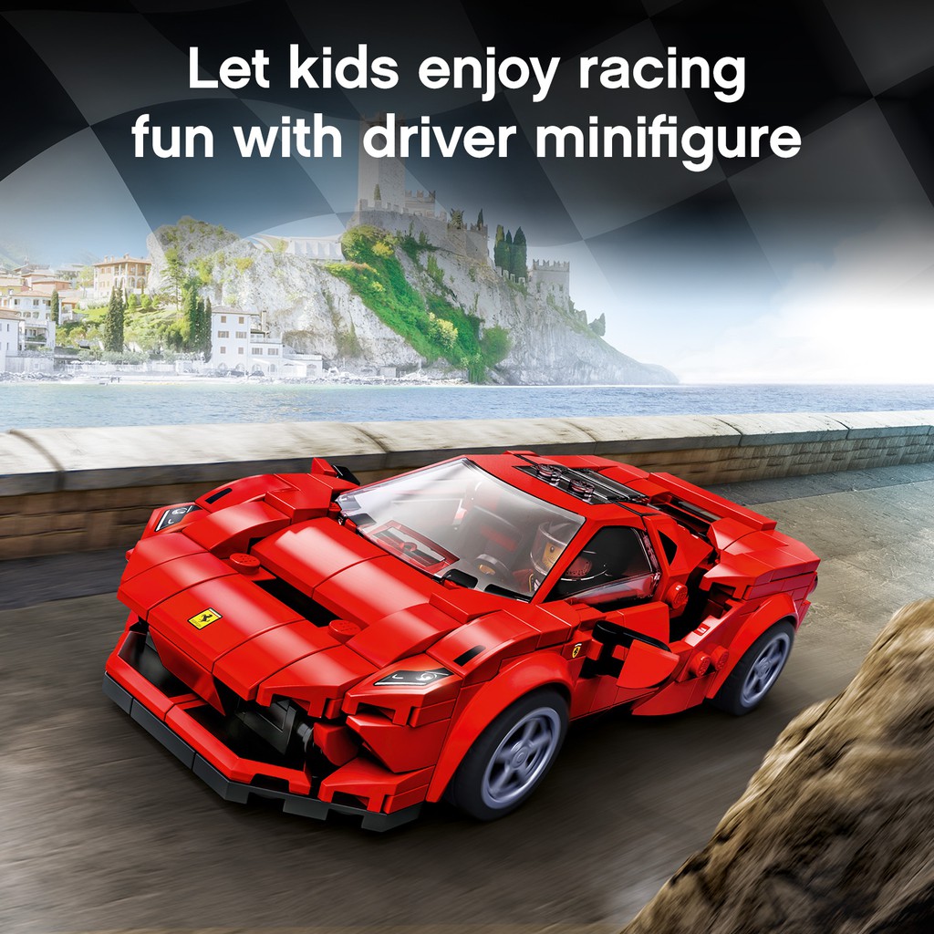 [Mã LIFELE12 giảm 100K đơn 799K] LEGO SPEED CHAMPIONS 76895 Siêu Xe Ferrari F8 Tributo( 275 Chi tiết)