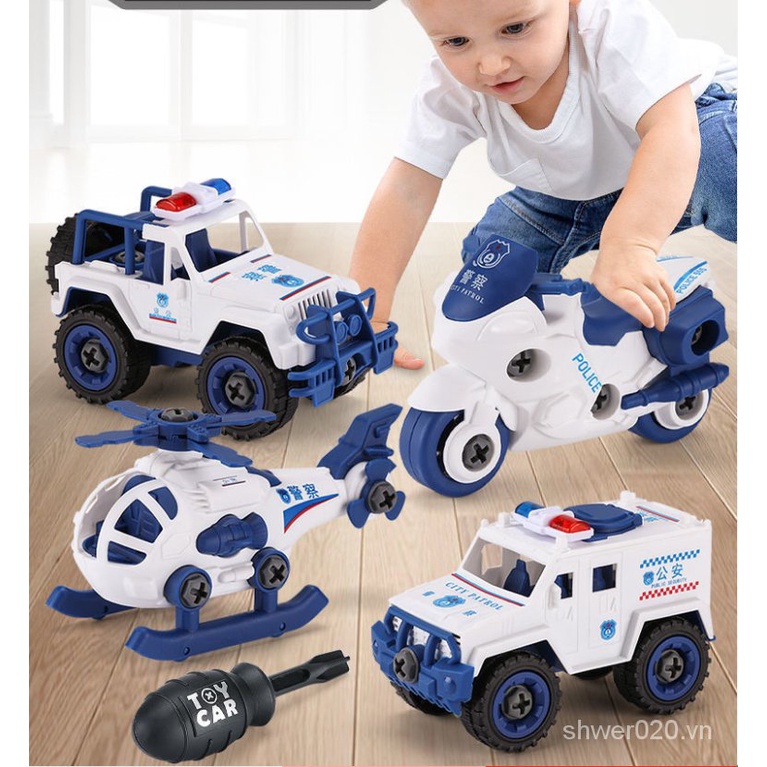 X Bộ Đồ Chơi Lắp Ráp Xe Hơi Kèm Ốc Vít Giáo Dục Cho Bé Từ 2 Tuổi - 6 Tuổi