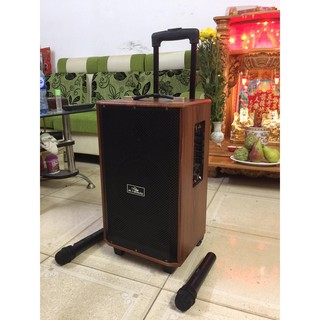 [Tặng 2 Micro] Loa Kéo Karaoke Bluetooth Kiomic K88 Bass 2 Tấc, Âm Thanh Rất Lớn - BH 6 Tháng Chính Hãng - Hưng Long PC