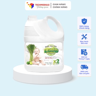 Nước lau sàn LORD hương baby sả chanh chống muỗi thơm lâu can 3.8 lít
