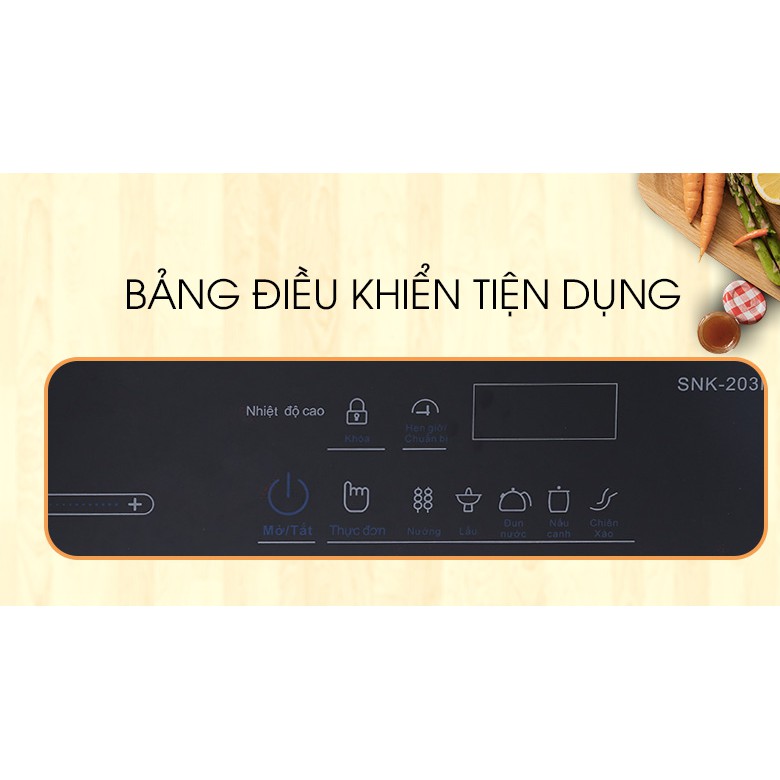 Bếp hồng ngoại đôi Sanaky SNK-203HGNW