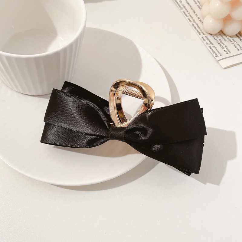 Gấp tóc nơ hợp kim cỡ lớn thời trang phong cách Hàn Quốc dành cho nữ