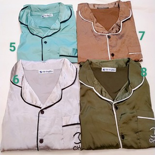 Bộ phi lụa, bộ ngủ Pijama chất lụa Thái chuẩn (form 40-65kg)