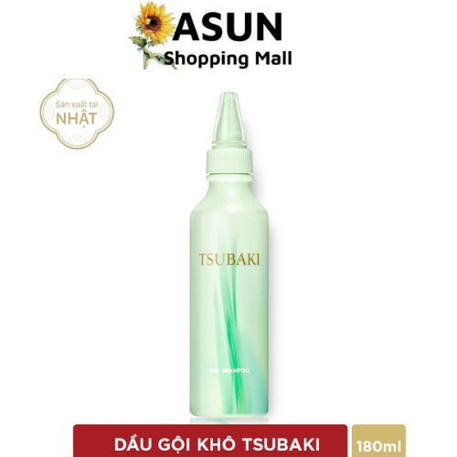 Dầu Gội Khô TSUBAKI Nhật Dry Shampoo 180ml