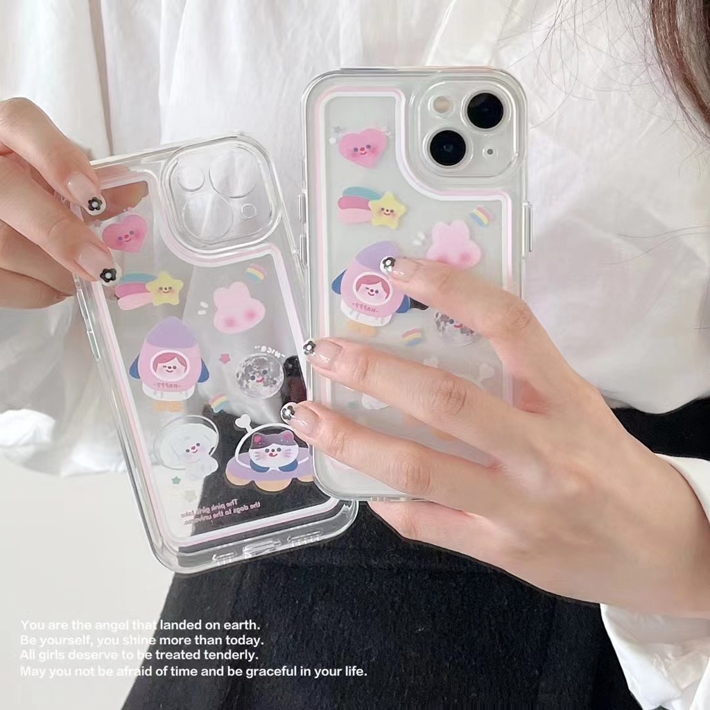 Ốp Điện Thoại Trong Suốt In Họa Tiết Hoa Cho iPhone 11 12promax 13 13promax x xr xsmax