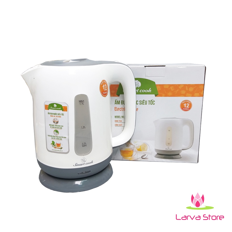 Bình Đun Siêu Tốc Smartcook KES0695  1.7L - Larva Store