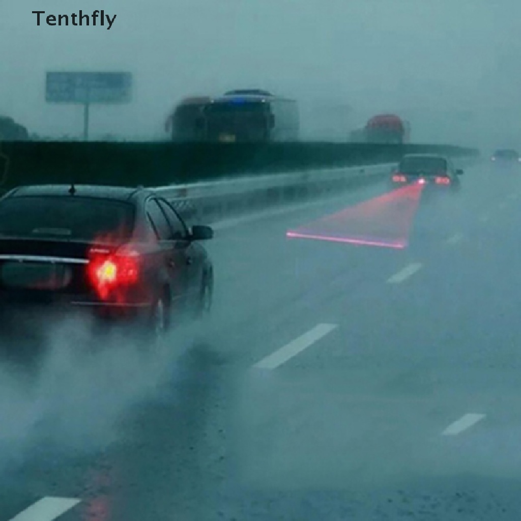 Đèn led laser cảnh báo 12V chống va chạm gắn đuôi xe hơi