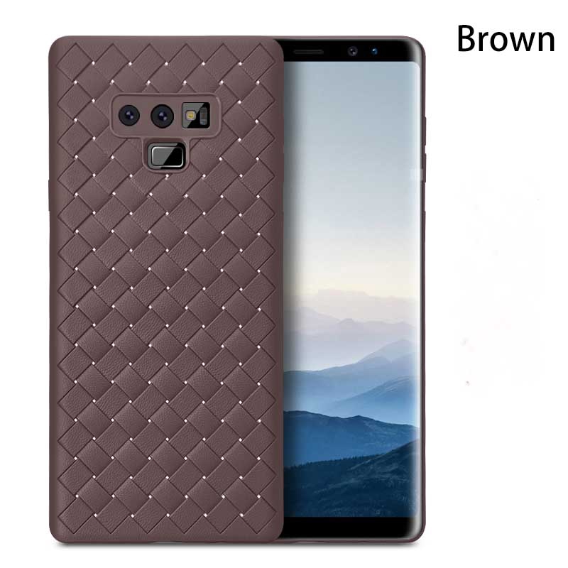 Ốp điện thoại hoạ tiết dệt đan chéo dành cho Samsung Galaxy Cover S9 S9+ Note9 S10 S10+ S10e | BigBuy360 - bigbuy360.vn