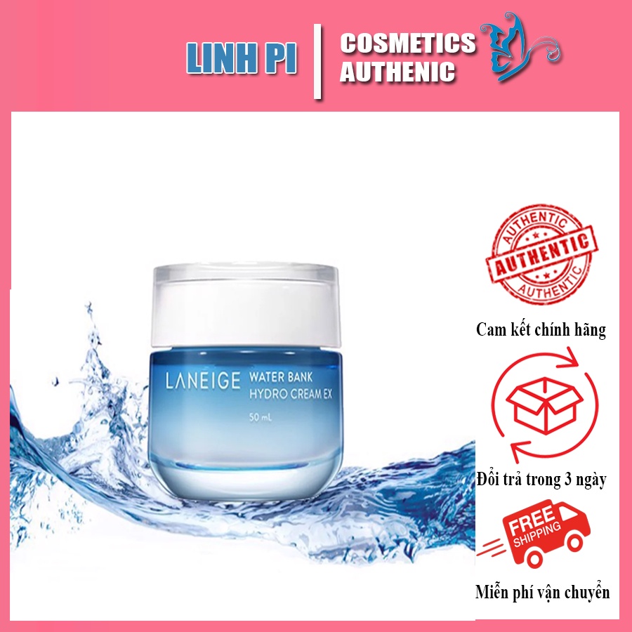 Kem Dưỡng Ẩm Laneige Water Bank Hydro Cream EX 20ml - Hàn Quốc