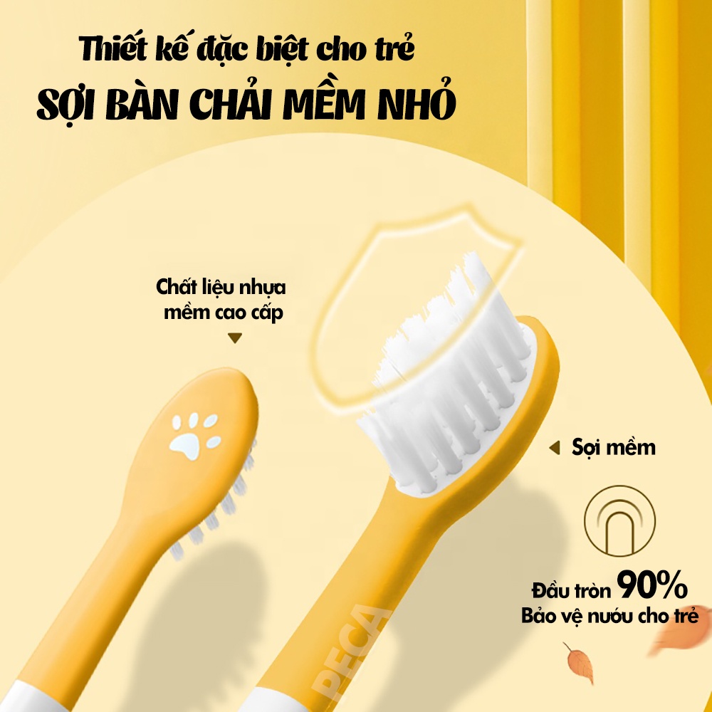 Bàn chải đánh răng điện trẻ em KEMEI KM-YS710 công nghệ rung siêu âm + Tặng 4 đầu bàn chải thay thế - Hàng chính hãng