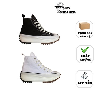 Giày Thể Thao Cv Run Hike đen-trắng hot 2022,Giày sneaker cao cấp C.V độn đế 5 phân hàng S.cấp full bill box phụ kiện