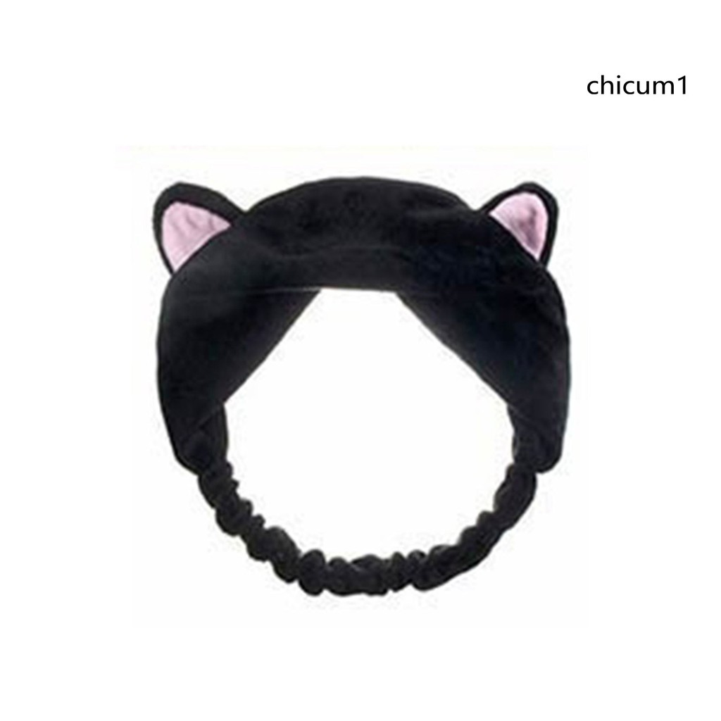 Băng Đô Tai Mèo Dễ Thương Chất Liệu An Toàn Cho Da Dành Cho Nữ