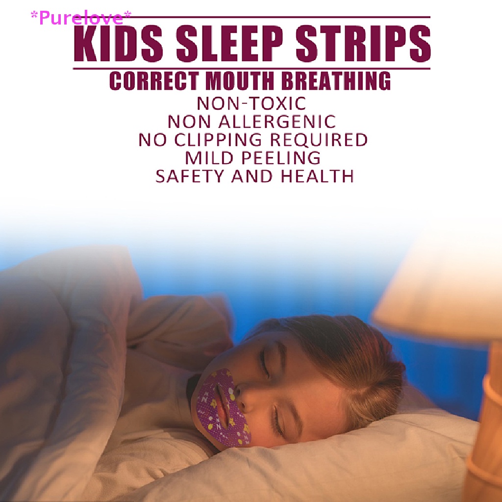 Set 30 Miếng Dán Miệng Chống Ngáy Tiện Dụng Cho Bé Mới