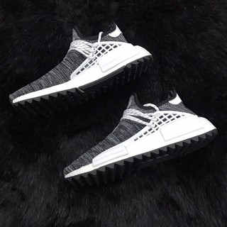 giày adidas human race xám