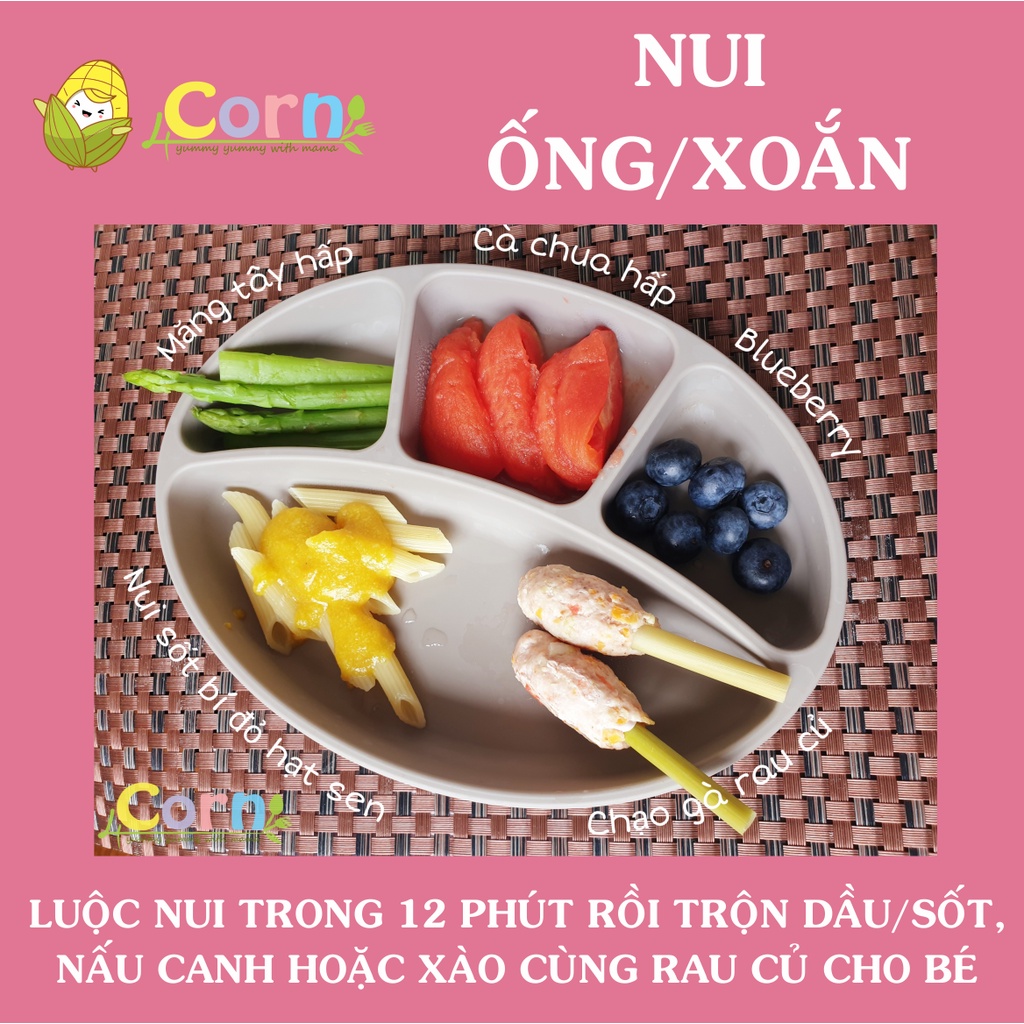 Nui hữu cơ Markal (xoắn - ống) - Cho bé 7m+