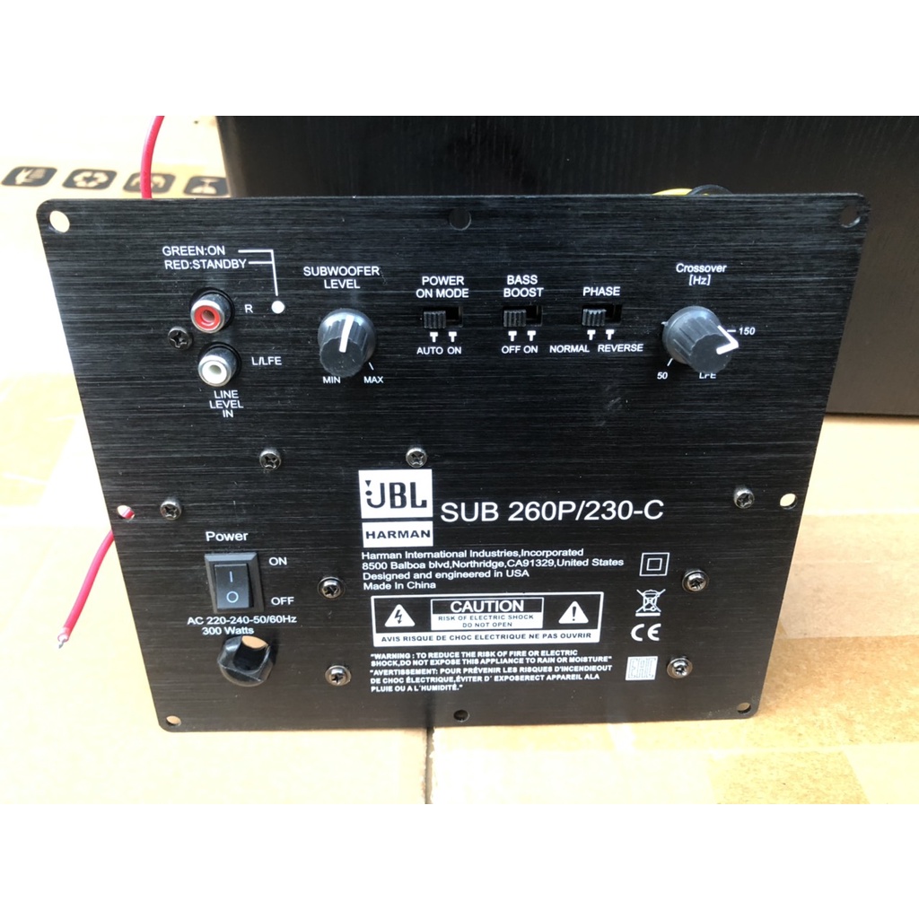 Sub Điện JBL 260P/230-C Hàng Nhập Khẩu Chính Hãng - Bảo Hành 2 Năm.