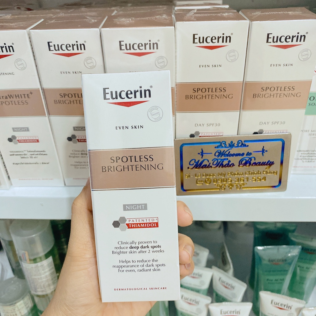 Kem dưỡng trắng da ban đêm Eucerin UltraWHITE+ SPOTLESS 50ml