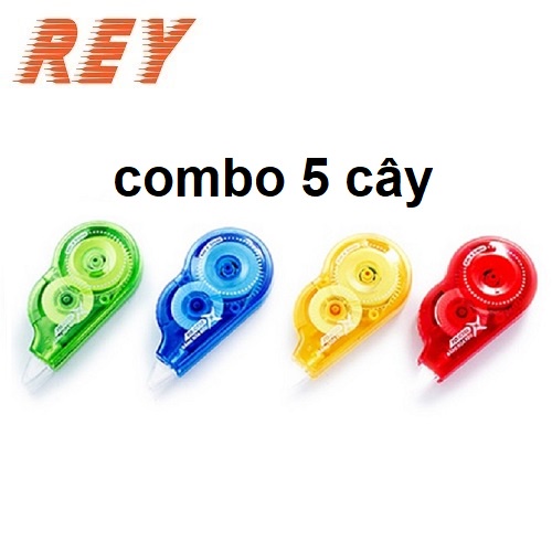 COMBO 5 Xóa kéo - Băng xóa - Xóa giấy 𝑻𝒉𝒊𝒆̂𝒏 𝑳𝒐𝒏𝒈 Flexoffice FO-CT02