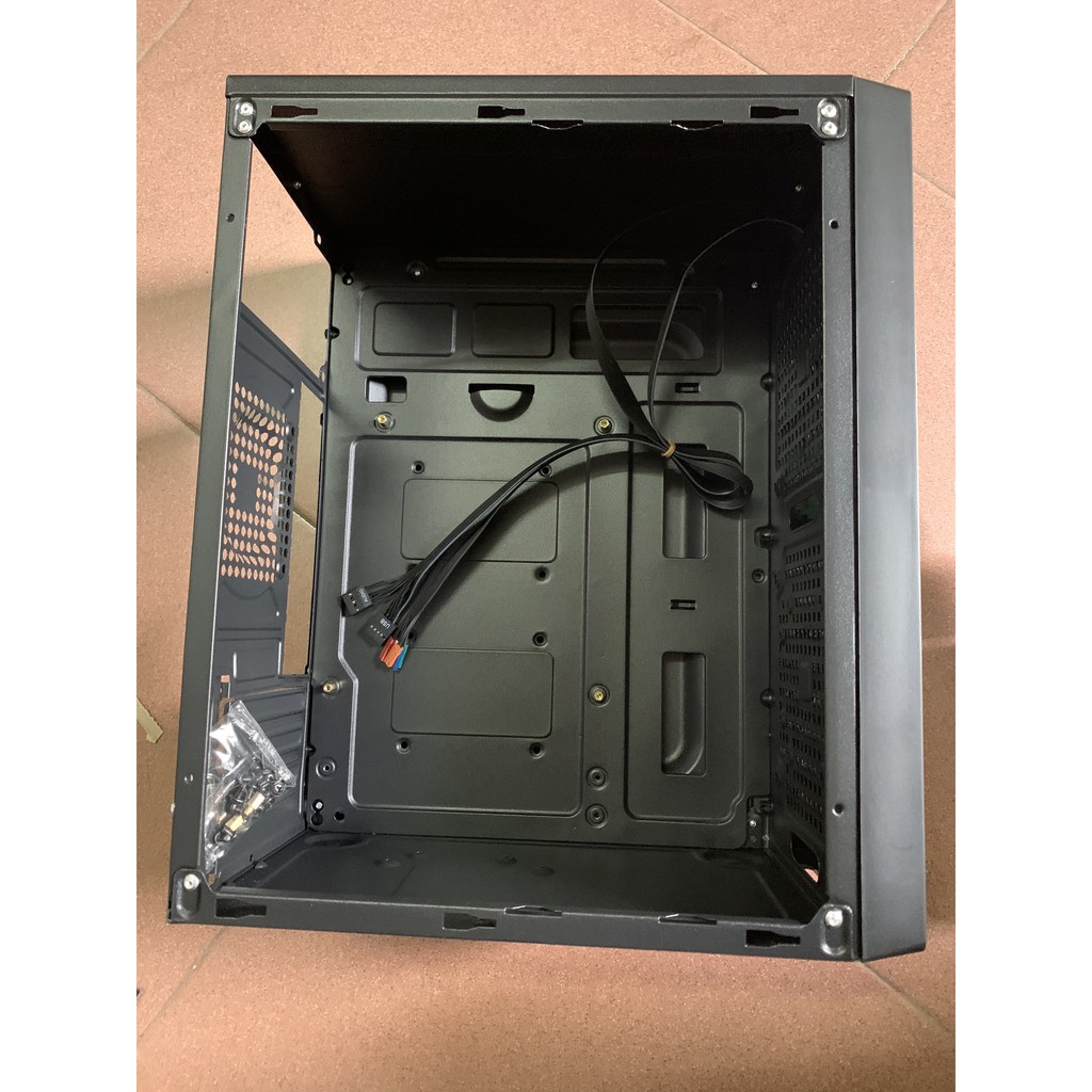 Vỏ CASE MINI Hantkey Tặng kèm đầy đủ vít / Hỗ trợ main M-ATX ( H310 . H81 . H61 . B365 v.v ) | BigBuy360 - bigbuy360.vn