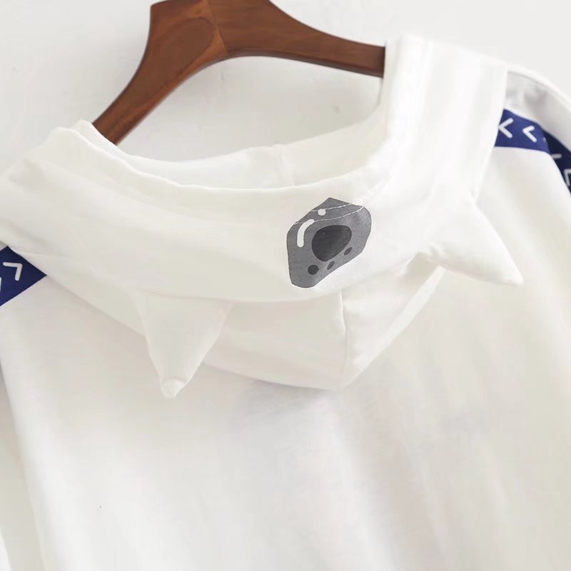 Áo Hoodie Ngắn Tay In Họa Tiết Hoạt Hình Xinh Xắn | BigBuy360 - bigbuy360.vn