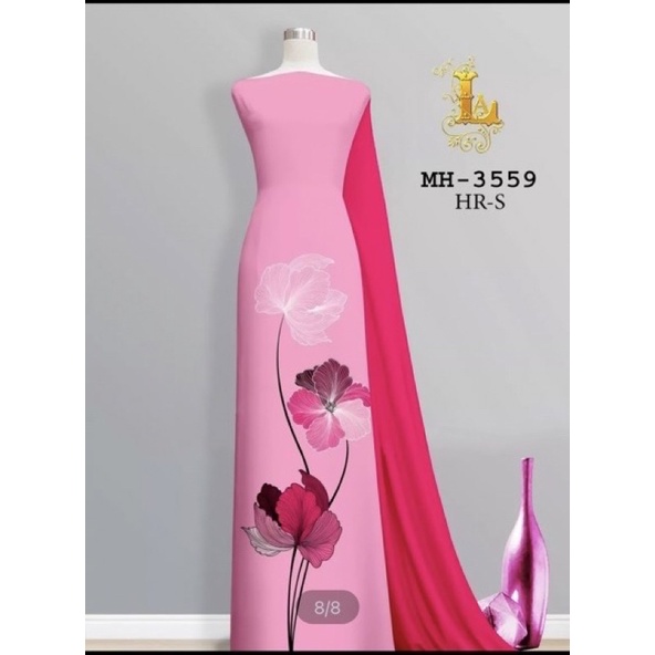 Vải áo dài in 3D