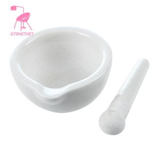 Bộ chày cối 6 ml màu trắng