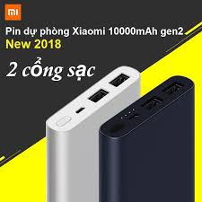 Pin Sạc Dự Phòng Xiaomi Gen 2S Version 2018 10000 mAh 2 Cổng USB Hỗ Trợ QC 3.0 - Hàng Chính Hãng