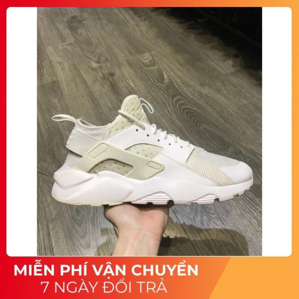 ff [ Sales 11-11] [Hàng Auth] Giày Nike Huarache 2hand trắng 43 27.5cm . HOT . 11.11 ) _ -sal11