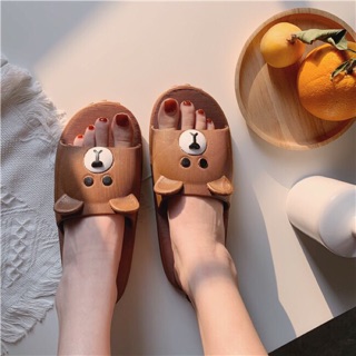 Dép hình gấu cute êm mềm chất đẹp