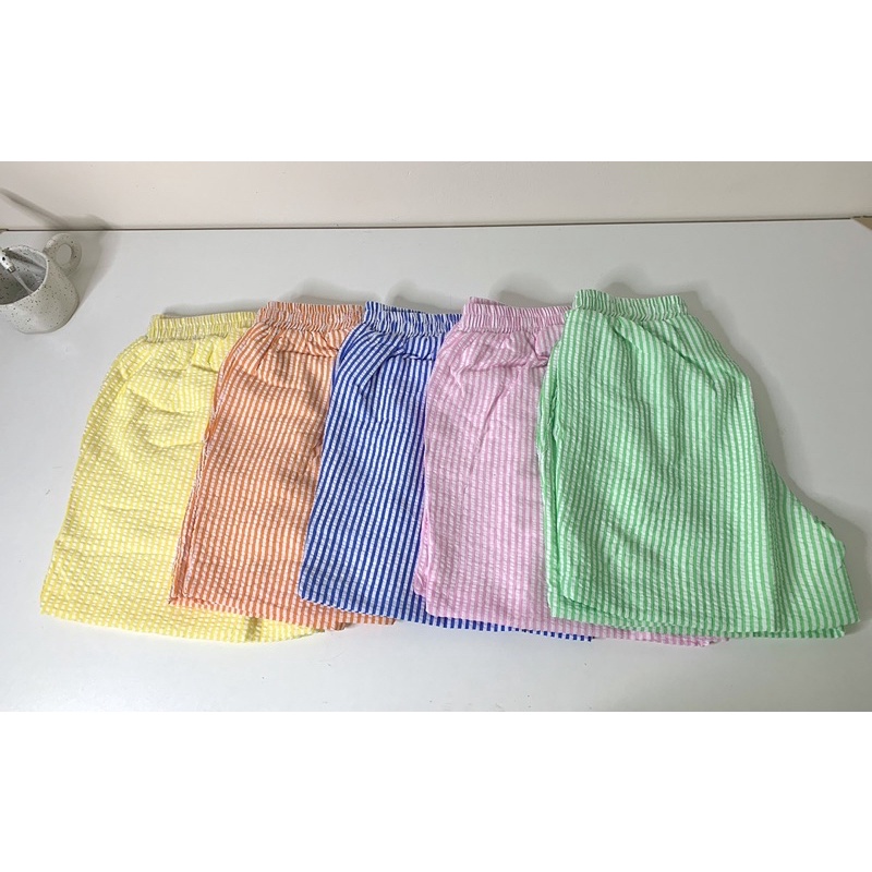 Quần ngủ caro nữ 2 lớp dày dặn, có túi - quần đùi caro Hàn Quốc phối đồ rất xinh