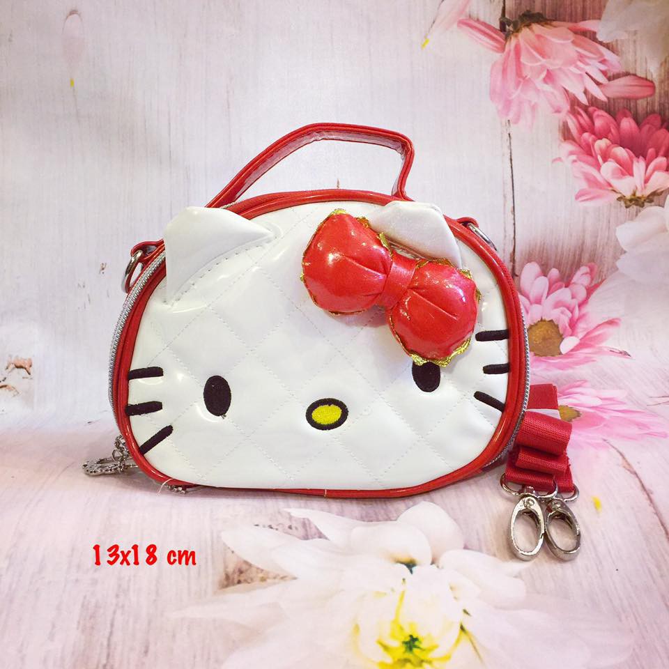 Túi đeo chéo bé gái Hello Kitty